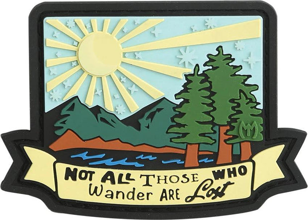 Maxpedition Wander Not Lost Patch Color WNDRC by Maxpedition