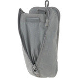 Maxpedition Expandable Bottle Pouch Gray - Low Profile Design With Dual Position Bungee Fits 32oz Nalgene by Maxpedition