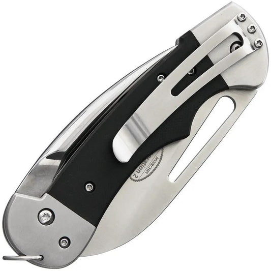 Myerchin Generation 2 Captain Pro G10 BF300 Sheepsfoot Blade Locking Marlin Spike Satin Finish by Myerchin