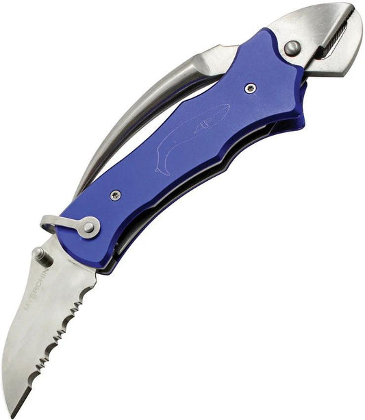 Myerchin Sailors Tool Linerlock Blue P300BL by Myerchin