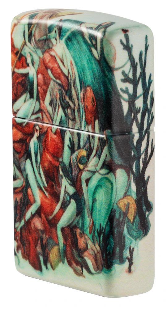 Zippo Marija Tiurina “Though Slaughter” Lighter – 540° Colour Design by Zippo