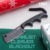 CRKT Minimalist Cleaver Blackout 2383K EDC Knife For Everyday Carry Compact And Durable by CRKT