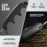 CRKT Minimalist Cleaver Blackout 2383K EDC Knife For Everyday Carry Compact And Durable by CRKT