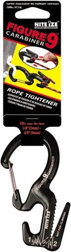 Nite Ize Figure 9 Carabiner Rope Tightening Tool For Campers And Hikers, Quick Knot-Free Connections by Nite Ize