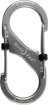 Nite Ize S-Biner SlideLock #2 LSB4-01-R3 SILVER by Nite Ize
