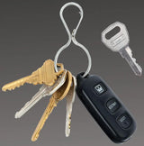 Nite Ize Infini-Key Key Chain KIC-11-R3 Compact Stainless Steel With Quick-Access Clip For Multi-Key Carry by Nite Ize