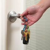 Nite Ize KeyRing Locker Stainless Five Polycarbonate S Biner Microlocks Key Organizer for Everyday Carry by Nite Ize