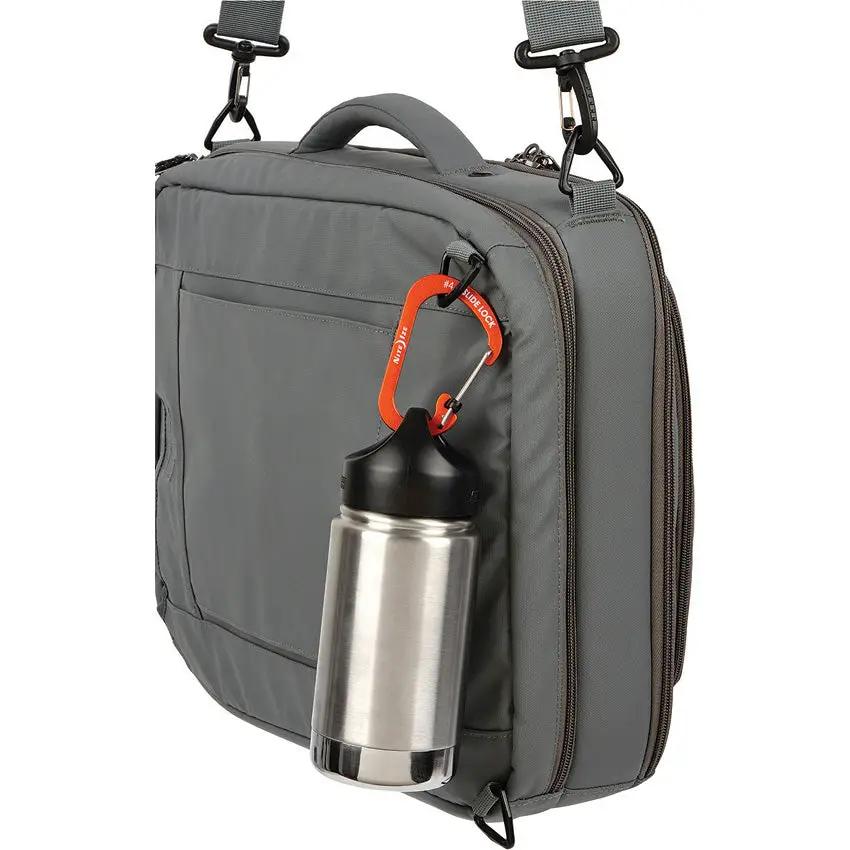 Nite Ize Locking Carabiner SlideLock No4 Orange For Outdoors Enthusiasts And Everyday Organizers by Nite Ize