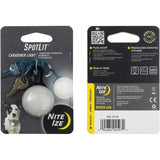 Nite Ize SpotLit DiscO Carabiner Light For EDC Compact Water Resistant Keychain Illumination by Nite Ize