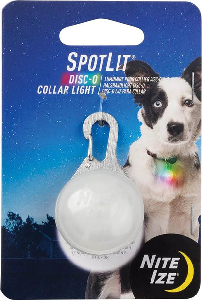 Nite Ize SpotLit Disc-O Collar Light PSLG-07-R6 by Nite Ize