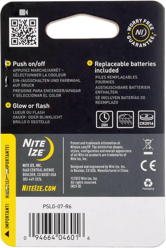 Nite Ize SpotLit Disc-O Collar Light PSLG-07-R6 by Nite Ize