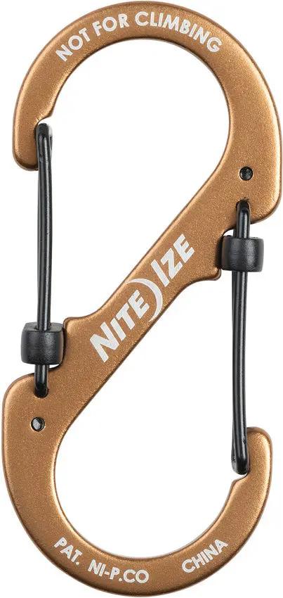 Nite Ize S Biner Slidelock Compact Size 4 Aluminum Key Carrier With Stainless Wire Gate For Everyday Carry Enthusiasts by Nite Ize