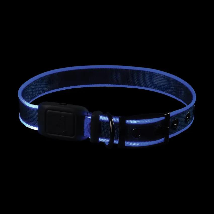 Nite Ize LED Dog Collar Large 360 Degree Visibility Rechargeable Safety For Large Dogs by Nite Ize
