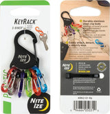 Nite Ize KeyRack S Biner KRK2 Key Organizer Durable Clip With Six Plastic S Biners For Fast Access by Nite Ize