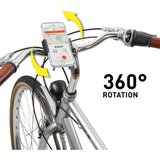 Nite Ize Squeeze Smartphone Mount For Cyclists With Universal Compatibility And Secure Flexible Viewing by Nite Ize