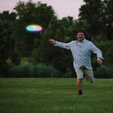 Nite Ize FlashFlight Flying Disc LED Frisbee Rechargeable Night Visibility for Players and Families by Nite Ize