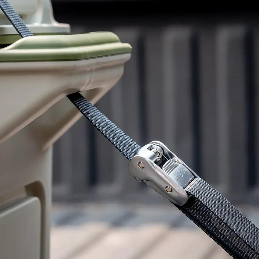 Dual CamJam Tie Down Nite Ize CJD8-09-R3 For Trailers And Boats High Strength Quick Secure Restraint by Nite Ize