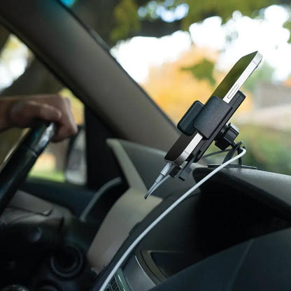 Nite Ize Squeeze Dash Mount SUDK01R8 One Handed Car Phone Holder Fits 2.3 to 3.6 Inch Phones For Drivers by Nite Ize