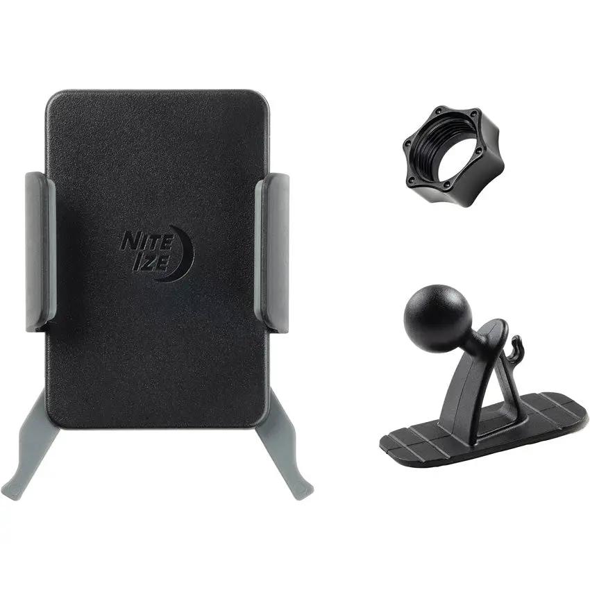 Nite Ize Squeeze Dash Mount SUDK01R8 One Handed Car Phone Holder Fits 2.3 to 3.6 Inch Phones For Drivers by Nite Ize