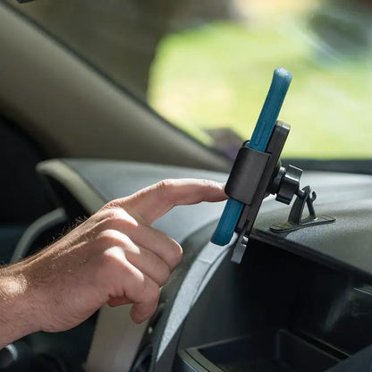 Nite Ize Squeeze Dash Mount SUDK01R8 One Handed Car Phone Holder Fits 2.3 to 3.6 Inch Phones For Drivers by Nite Ize