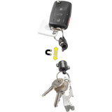 Nite Ize KeyRing 360 Quick Connector Magnetic Key Organizer For Everyday Carry Twist Apart Magnets Dual Keyrings by Nite Ize