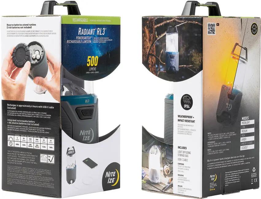 Nite Ize Radiant Rl3 PowerSwitch Lante RL3-03-R8 by Nite Ize