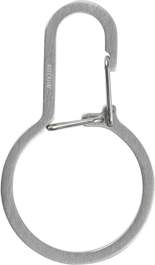 Nite Ize DualPass Dual Chamber Key Ring DDK-11-R3 Rugged DualGated QuickAccess Key Carrier for Everyday Carry by Nite Ize