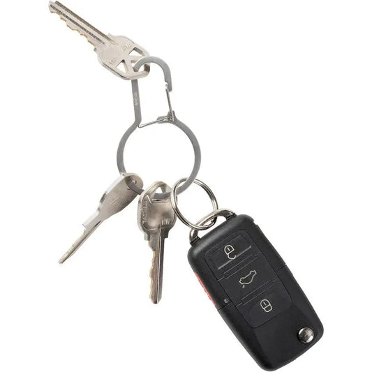Nite Ize DualPass Dual Chamber Key Ring DDK-11-R3 Rugged DualGated QuickAccess Key Carrier for Everyday Carry by Nite Ize
