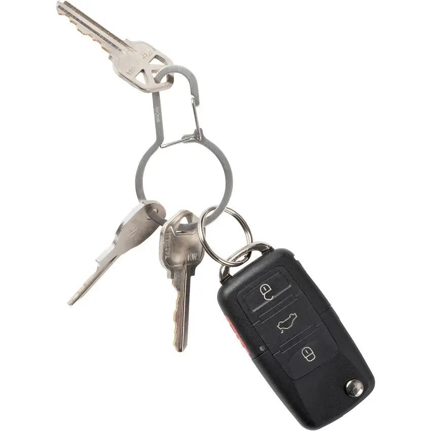 Nite Ize DualPass Dual Chamber Key Ring DDK-11-R3 Rugged DualGated QuickAccess Key Carrier for Everyday Carry by Nite Ize