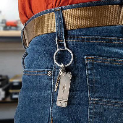 Nite Ize DualPass Dual Chamber Key Ring DDK-11-R3 Rugged DualGated QuickAccess Key Carrier for Everyday Carry by Nite Ize