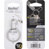 Nite Ize DualPass Dual Chamber Key Ring DDK-11-R3 Rugged DualGated QuickAccess Key Carrier for Everyday Carry by Nite Ize