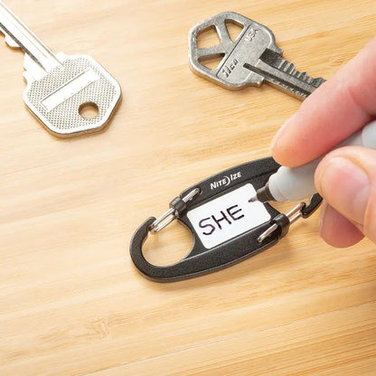 Nite Ize IdentiKey Slidelock Dual Cara IKSLA-A1-2R6 by Nite Ize