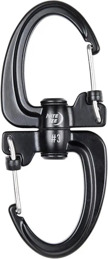 Nite Ize S-Biner 360 SlideLock Carabin SBLR3-01-R3 by Nite Ize