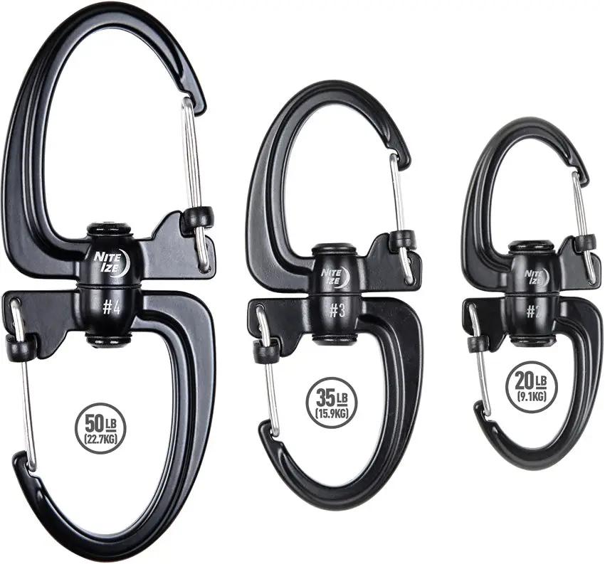 Nite Ize S-Biner 360 SlideLock Carabin SBLR3-01-R3 by Nite Ize