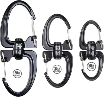 Nite Ize S-Biner 360 SlideLock Carabin SBLR3-01-R3 by Nite Ize