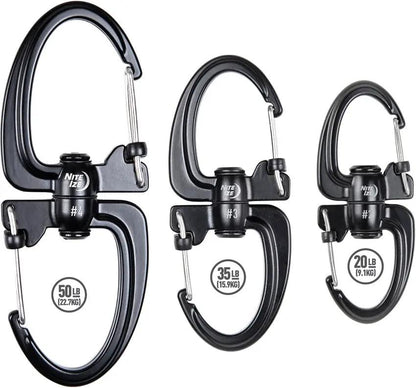 Nite Ize S-Biner 360 SlideLock Carabin SBLR4-01-R3 by Nite Ize