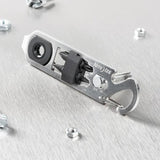 Nite Ize DoohicKey Ratchet Tool 4-Inch Compact Multitool for Keychain and Pocket Great for Cyclists and DIY Enthusiasts by Nite Ize