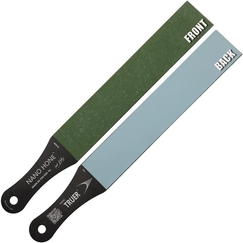 Nano Hone Nano Truer TRUER-3/50 - Two-Sided Medium and Fine Grit Sharpening Stone for Versatile Precision by Nano Hone