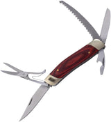 No Box Tools Multi-Tool Knife Red 01-0004 by No Box Tools
