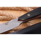 N.C. Custom Twin Fixed Blade TWIN STONEWASHED G10 RED-BLACK by N.C. Custom