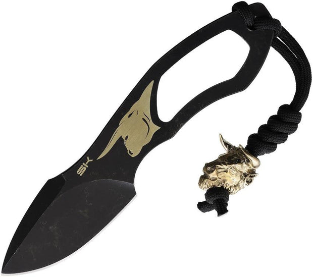 N.C. Custom Bull Fixed Blade Black SW SPK002 by N.C. Custom