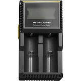 Nitecore Digicharger D2 - Dual Battery Charger With Independent Slots And Smart Chemistry Detection by Nitecore