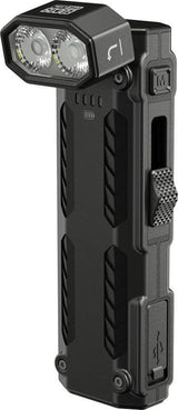 Nitecore EDC09 Swivel Head Flashlight Rechargeable Aluminum Body Water Resistant For Outdoor Enthusiasts by Nitecore