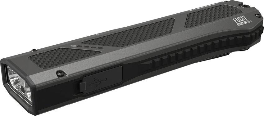 Nitecore EDC17 Ultra Slim Rechargeable Flashlight For EDC Everyday Carry, 1500 Lumen High Output, UV by Nitecore