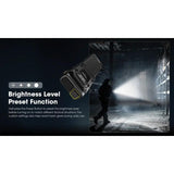 Nitecore EDC23 Slim Flashlight Rechargeable Compact Rugged For EDC Enthusiasts Water Resistant Strobe Battery Included by Nitecore
