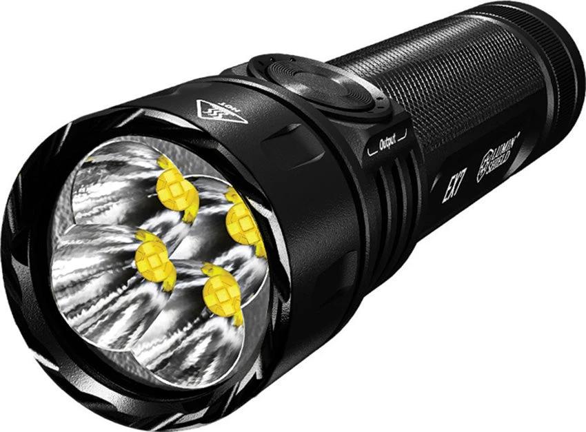 Nitecore EX7 Rechargeable Flashlight Rugged Aluminum Body Water Resistant For Outdoor Enthusiasts 21700 Battery Included by Nitecore