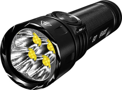 Nitecore EX7 Rechargeable Flashlight Rugged Aluminum Body Water Resistant For Outdoor Enthusiasts 21700 Battery Included by Nitecore
