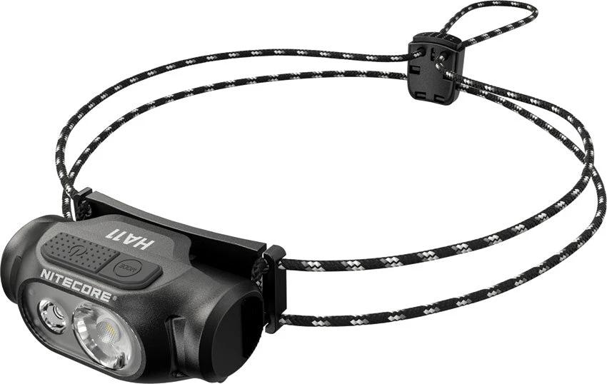 Nitecore Headlamp HA11 Ultra Lightweight for Outdoor Enthusiasts 240 Lumen Red and White LEDs SOS by Nitecore