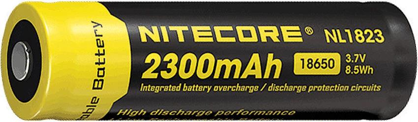 Nitecore Rechargable 18650 Battery 2300 NL1823 by Nitecore