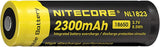 Nitecore Rechargable 18650 Battery 2300 NL1823 by Nitecore